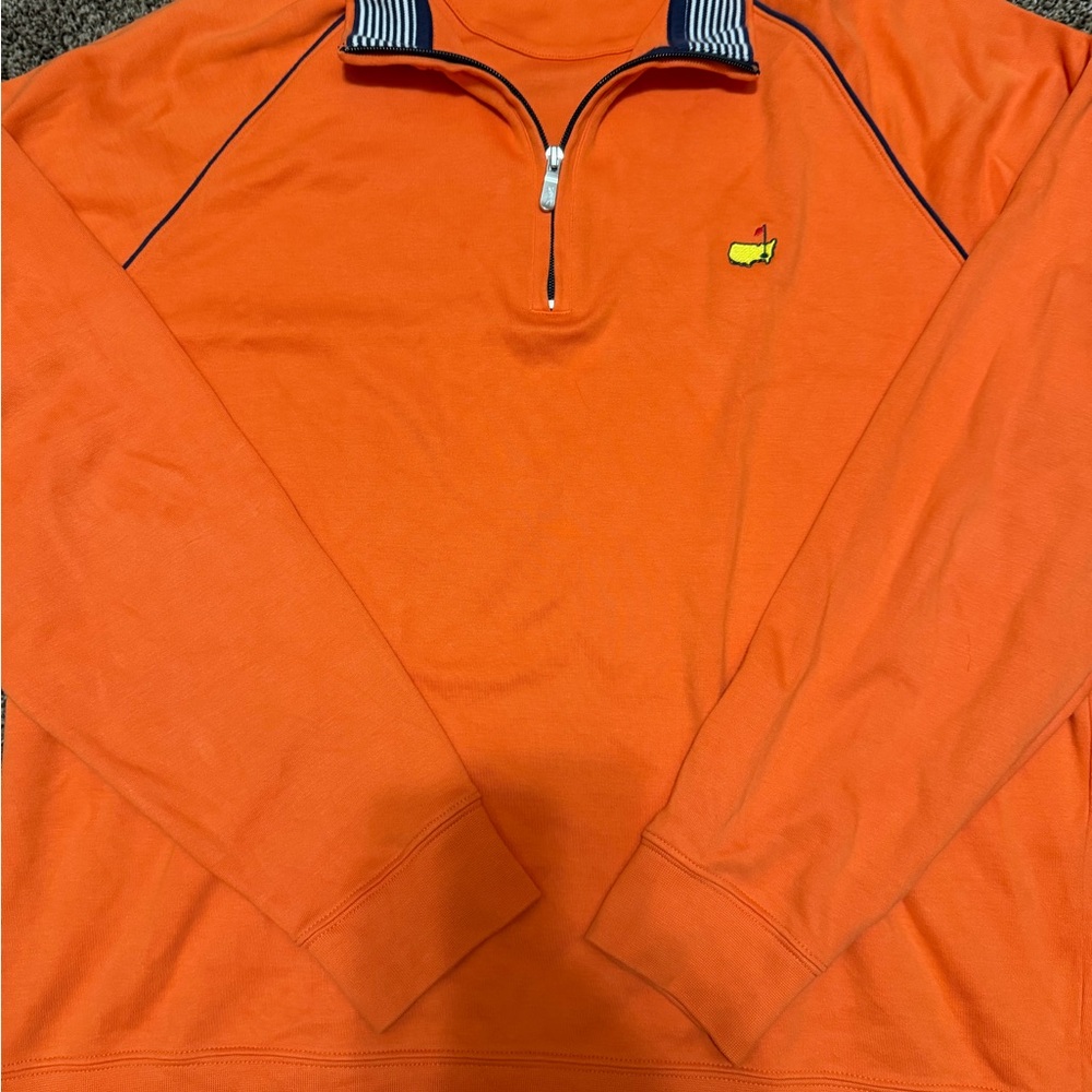 Master’s Orange Quarter-Zip Pullover - image 2